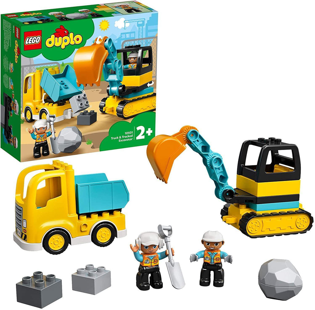 LEGO DUPLO 10931 Truck & Tracked Excavator - TOYBOX Toy Shop