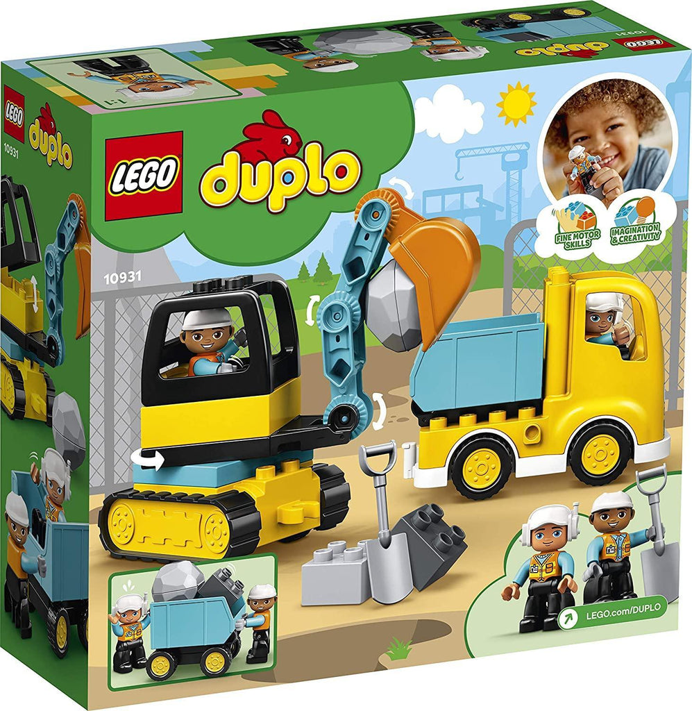 LEGO DUPLO 10931 Truck & Tracked Excavator - TOYBOX Toy Shop