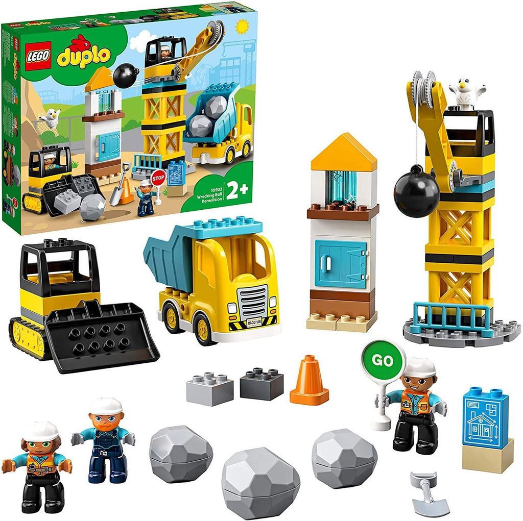 LEGO DUPLO 10932 Wrecking Ball Demolition Construction Set - TOYBOX Toy Shop