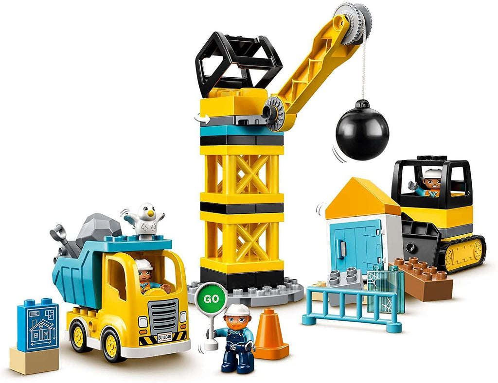 LEGO DUPLO 10932 Wrecking Ball Demolition Construction Set - TOYBOX Toy Shop