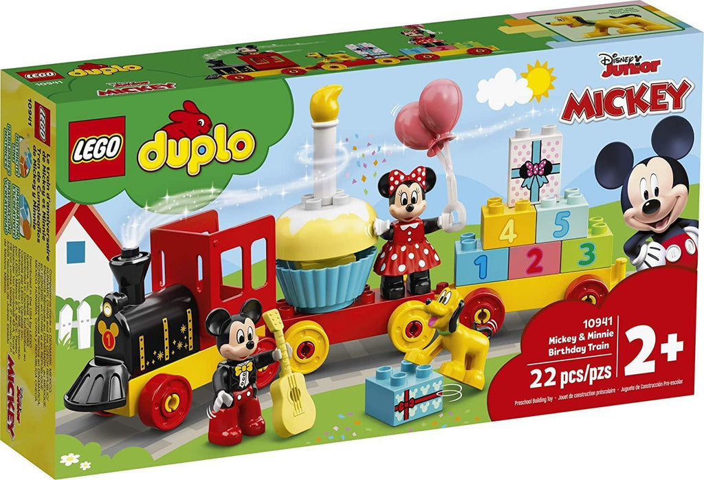 LEGO DUPLO 10941 Mickey & Minnie Birthday Train - TOYBOX Toy Shop