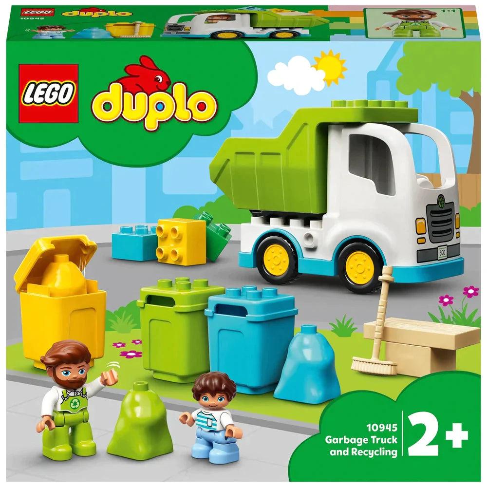 LEGO DUPLO 10945 Town Garbage Truck & Recycling Toddlers Toy - TOYBOX Toy Shop