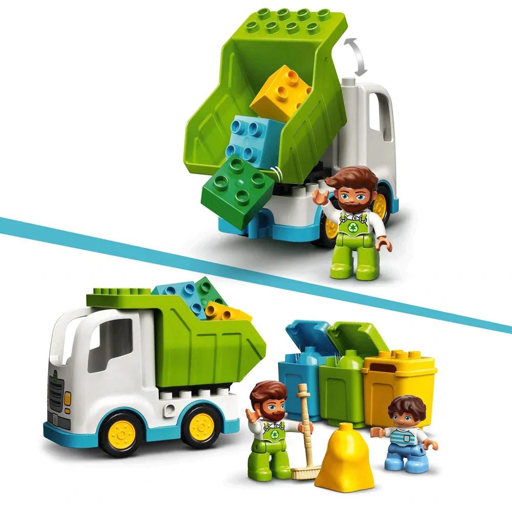 LEGO DUPLO 10945 Town Garbage Truck & Recycling Toddlers Toy - TOYBOX Toy Shop