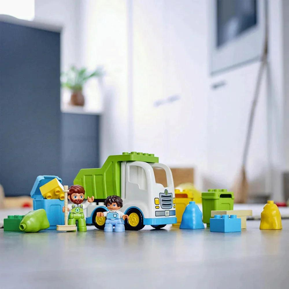 LEGO DUPLO 10945 Town Garbage Truck & Recycling Toddlers Toy - TOYBOX Toy Shop