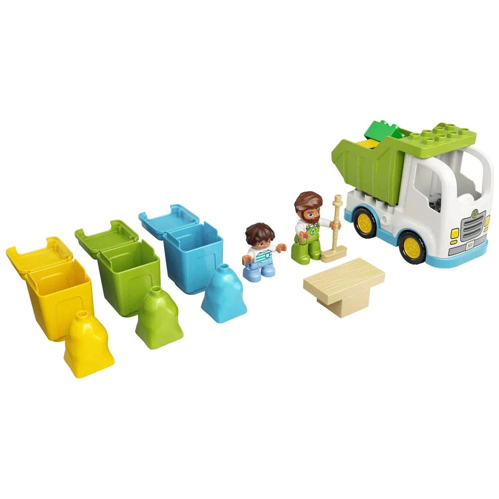 LEGO DUPLO 10945 Town Garbage Truck & Recycling Toddlers Toy - TOYBOX Toy Shop