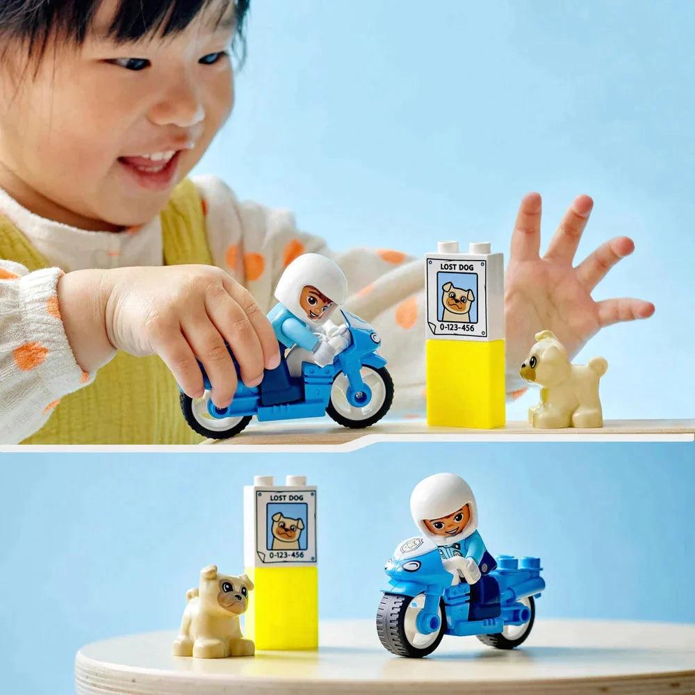 LEGO DUPLO 10967 Rescue Police Motorcycle - TOYBOX Toy Shop
