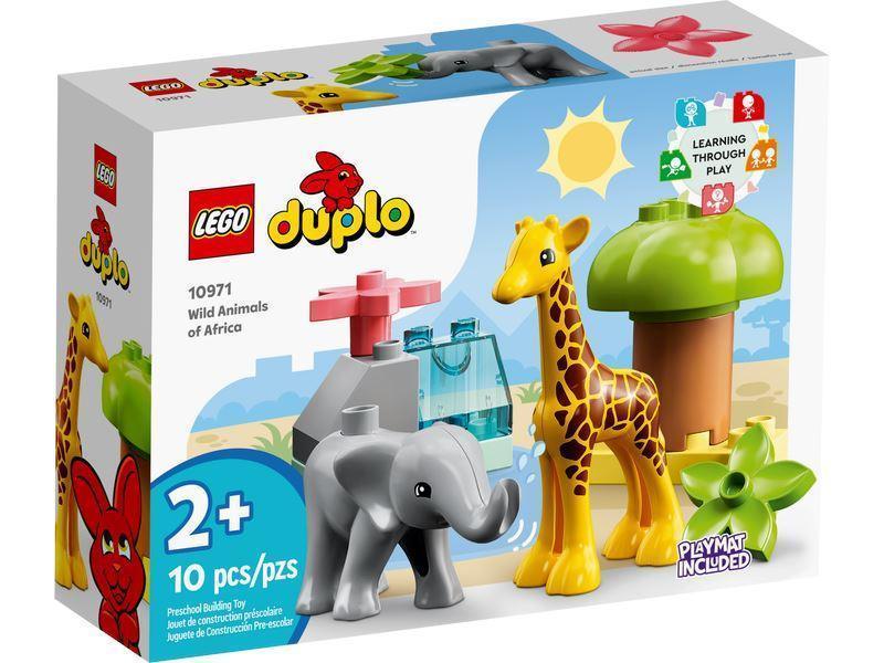 LEGO DUPLO 10971 Wild Animals of Africa Toy for Toddlers - TOYBOX Toy Shop