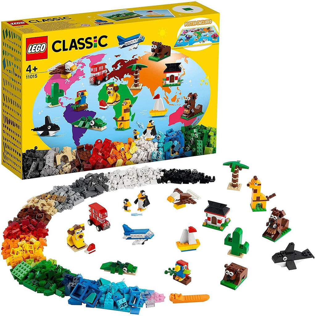 LEGO CLASSIC 11015 Around the World - TOYBOX Toy Shop