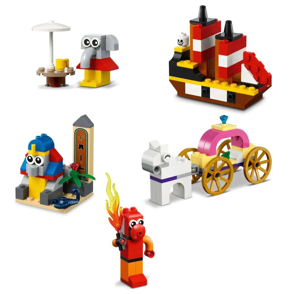 LEGO CLASSIC 11021 90 Years of Play Bricks Iconic Models Set - TOYBOX Toy Shop