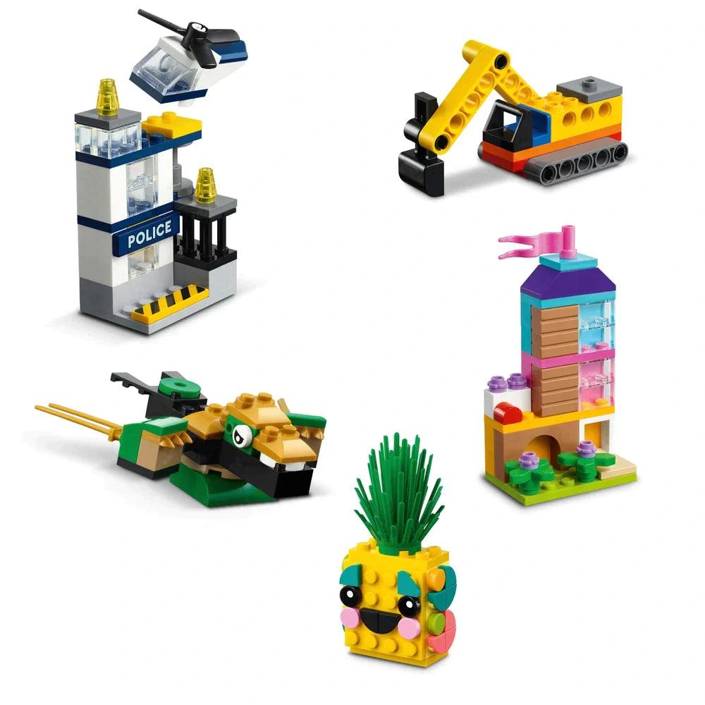 LEGO CLASSIC 11021 90 Years of Play Bricks Iconic Models Set - TOYBOX Toy Shop