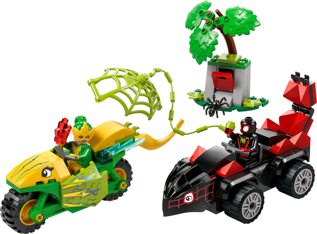 LEGO 11198 Spidey Spin and Electro Dinosaur Vehicle Chase - TOYBOX Toy Shop