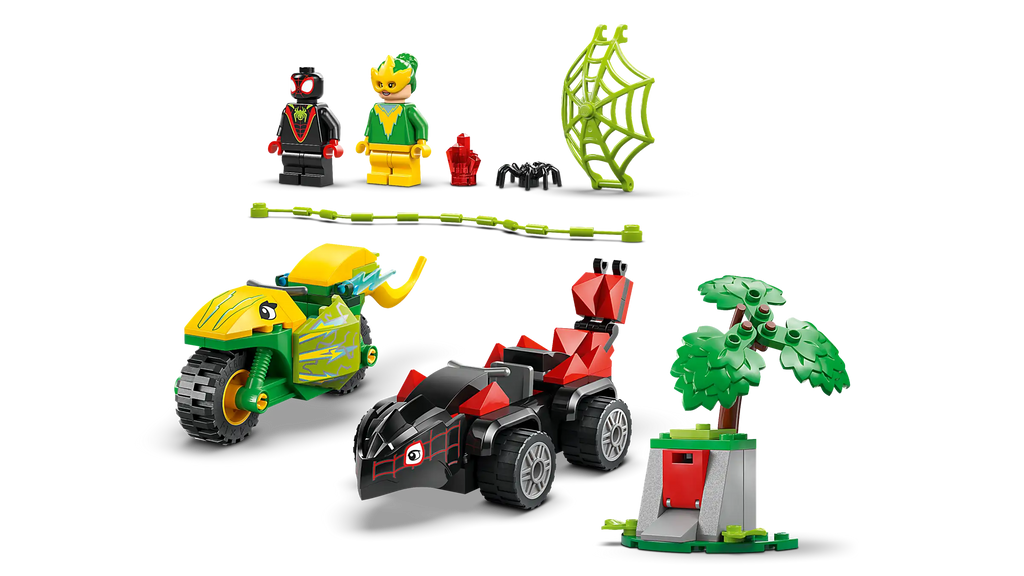 LEGO 11198 Spidey Spin and Electro Dinosaur Vehicle Chase - TOYBOX Toy Shop