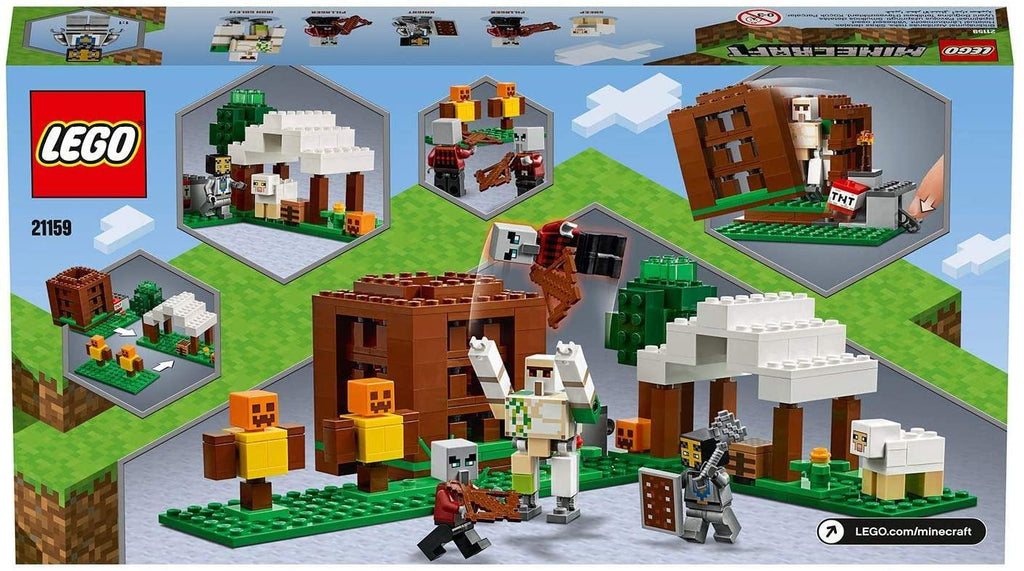 LEGO 21159 MINECRAFT The Pillager Outpost Action Figures - TOYBOX Toy Shop