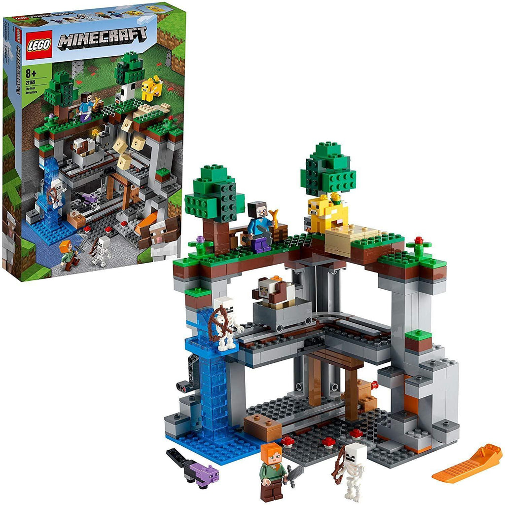 LEGO 21169 Minecraft The First Adventure Nether Playset - TOYBOX Toy Shop