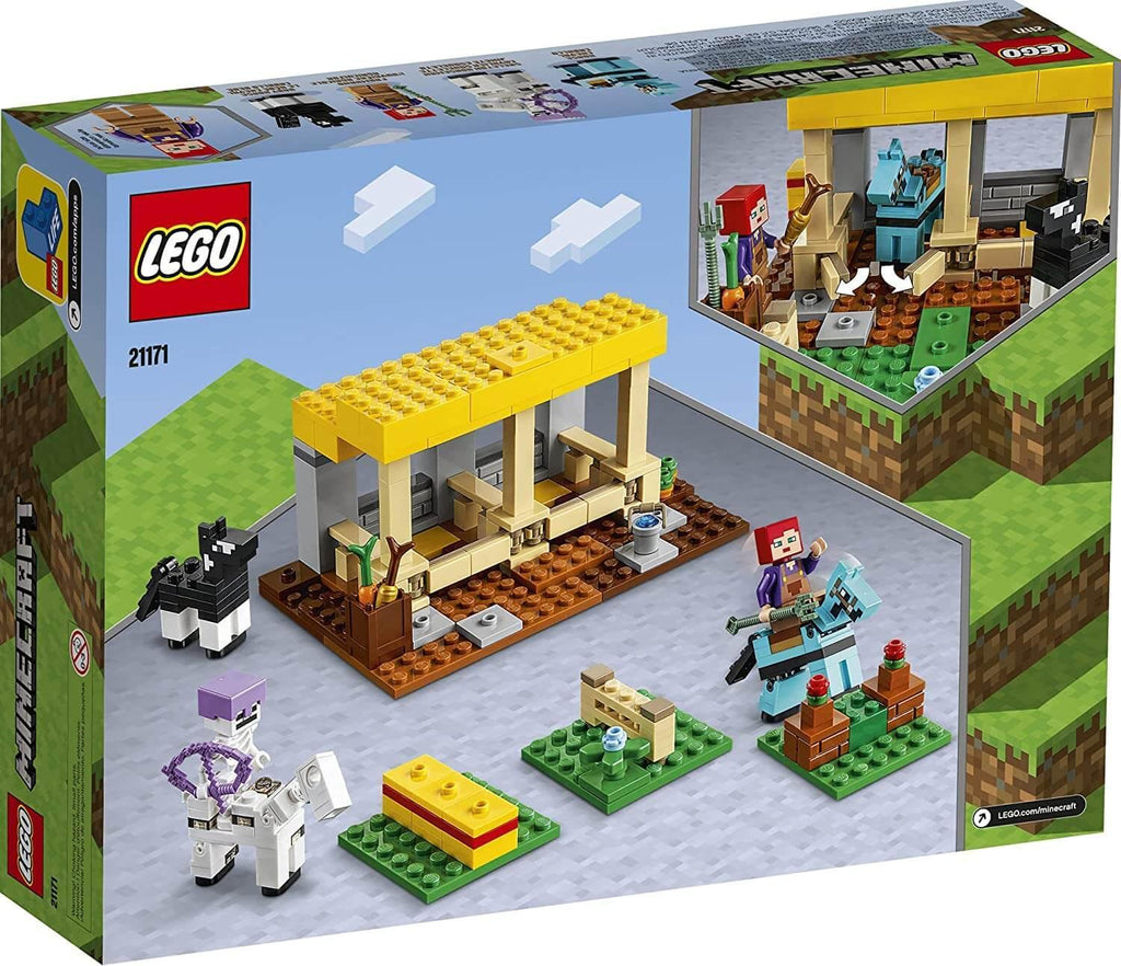 LEGO MINECRAFT 21171 The Horse Stable Building Kit - TOYBOX Toy Shop