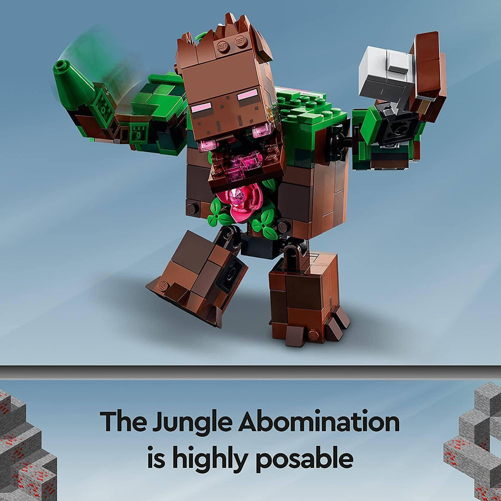 LEGO 21176 Minecraft The Jungle Abomination Dungeons - TOYBOX Toy Shop