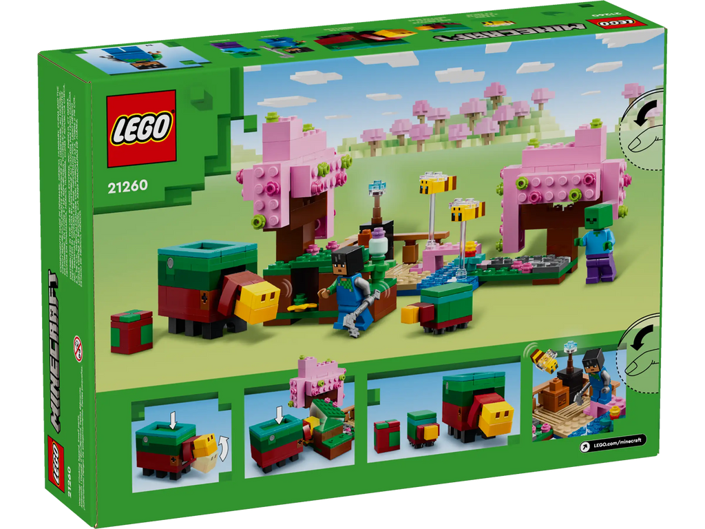 LEGO 21260 Minecraft The Cherry Blossom Garden - TOYBOX Toy Shop