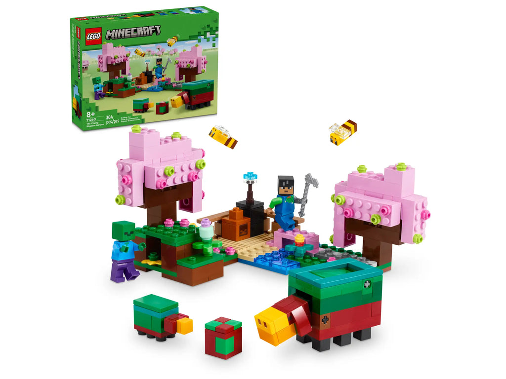 LEGO 21260 Minecraft The Cherry Blossom Garden - TOYBOX Toy Shop