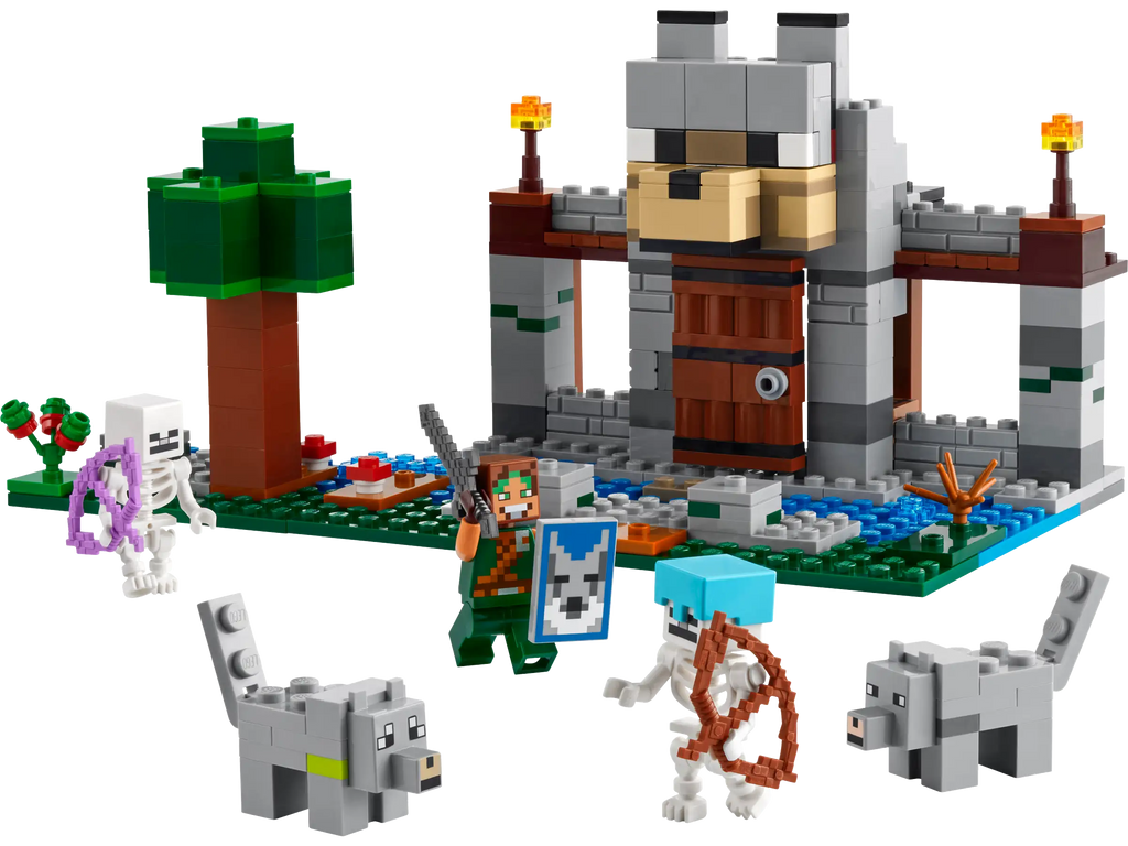 LEGO 21261 Minecraft The Wolf Stronghold Fortress - TOYBOX Toy Shop