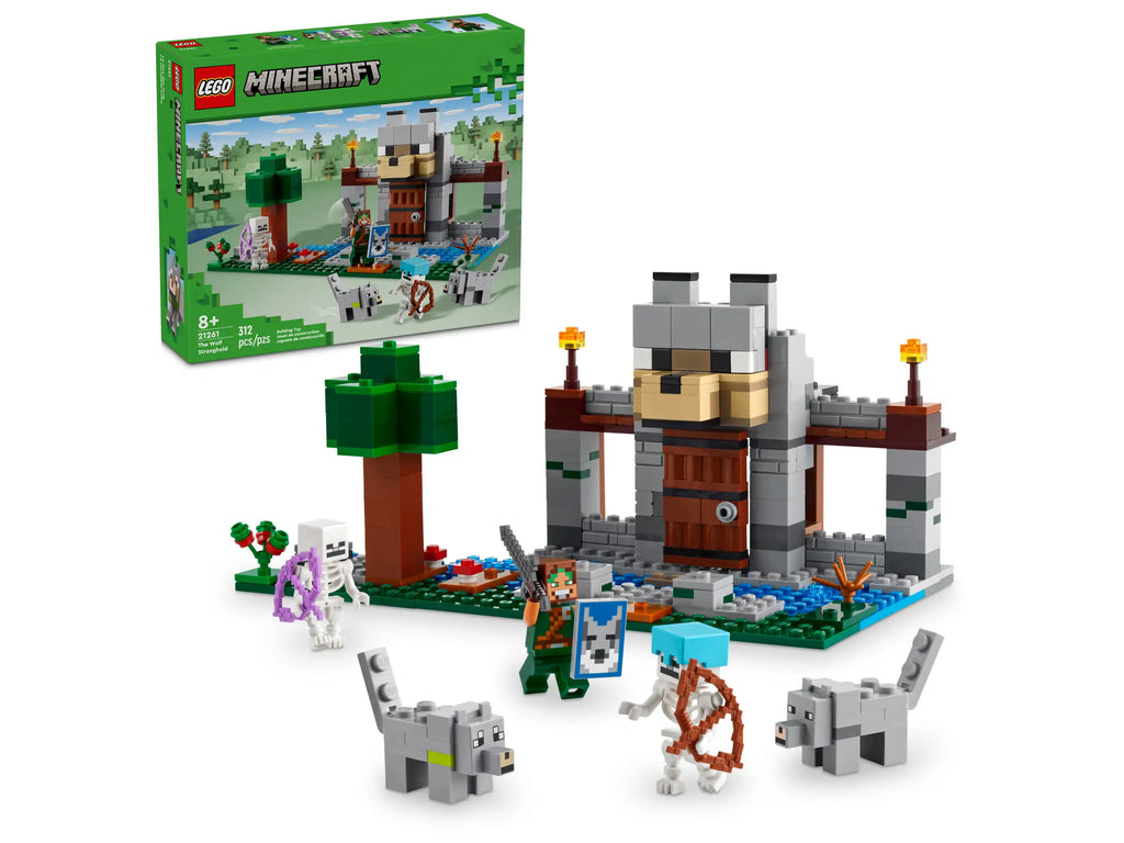 LEGO 21261 Minecraft The Wolf Stronghold Fortress - TOYBOX Toy Shop