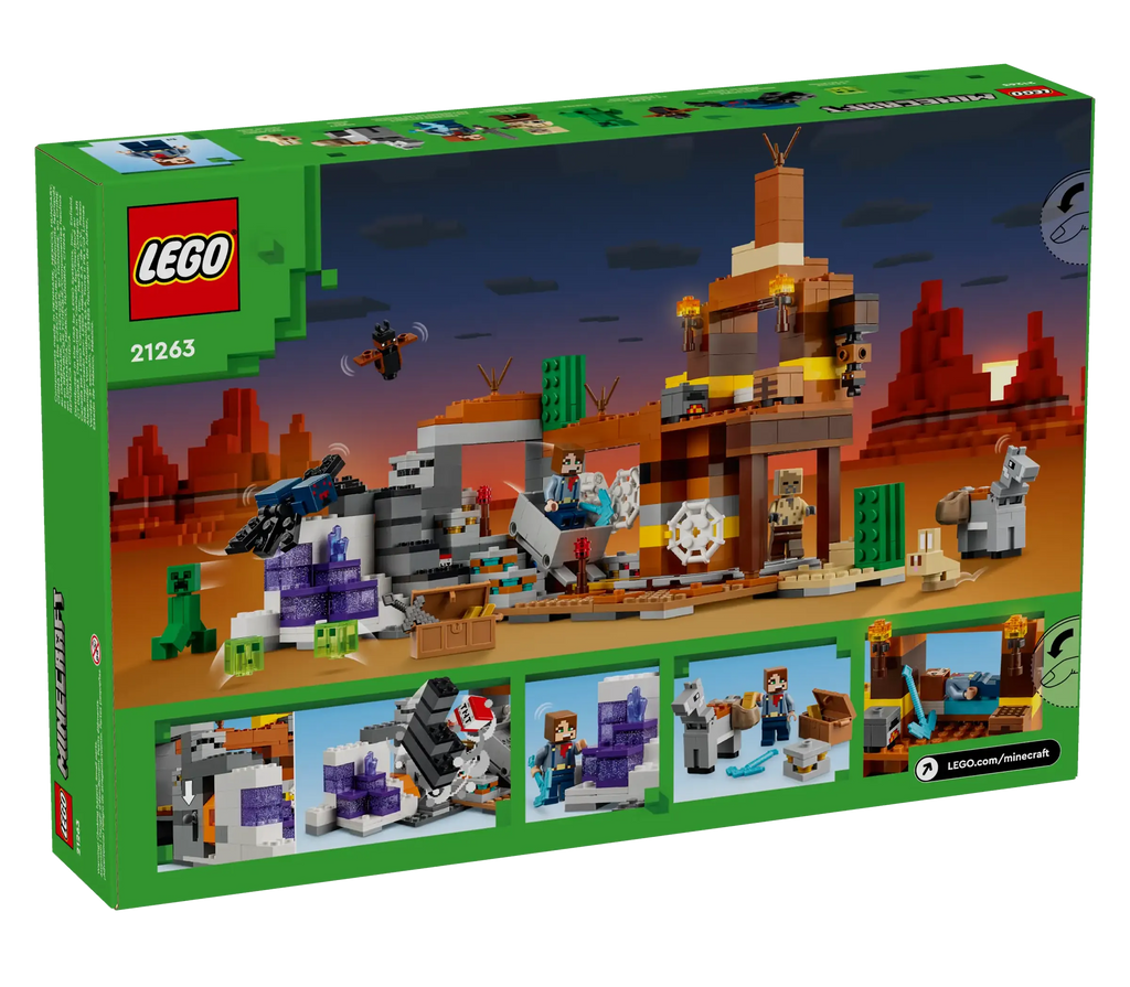 LEGO 21263 Minecraft The Badlands Mineshaft - TOYBOX Toy Shop