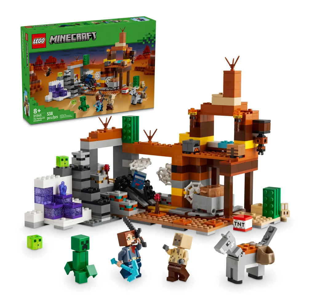 LEGO 21263 Minecraft The Badlands Mineshaft - TOYBOX Toy Shop