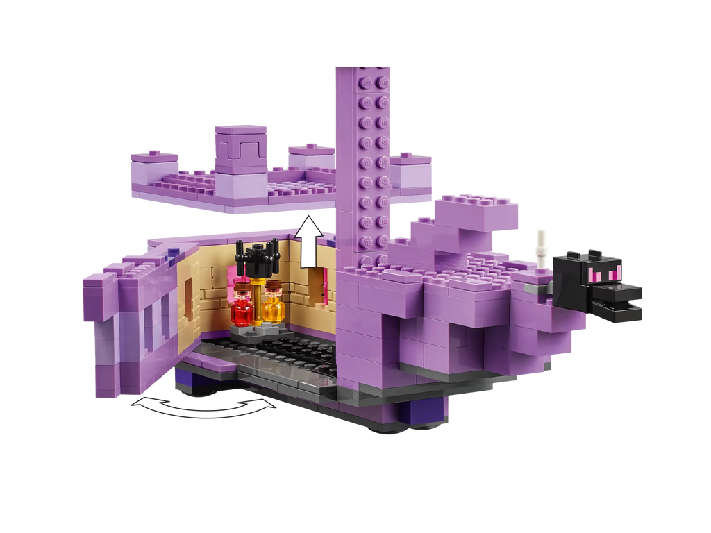 LEGO 21264 Minecraft The Ender Dragon and End Ship - TOYBOX Toy Shop