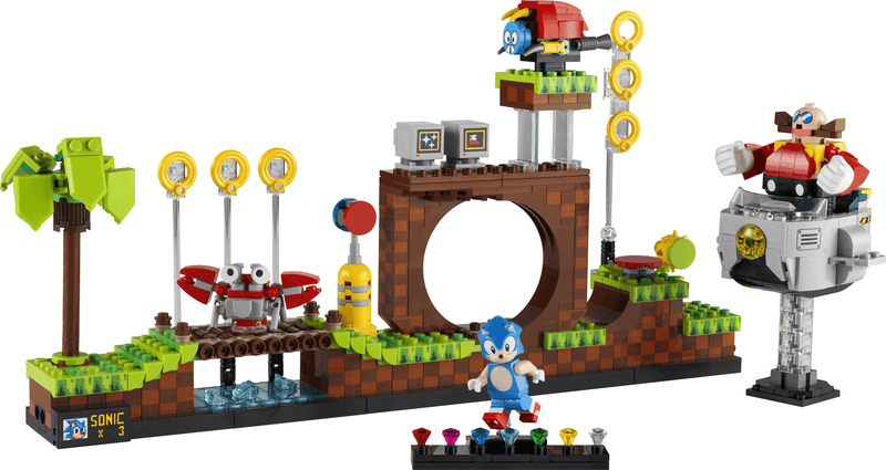 LEGO SONIC THE HEDGEHOG 21331 Green Hill Zone - TOYBOX Toy Shop