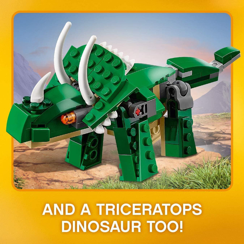 LEGO CREATOR 3in1 31058 Creator Mighty Dinosaurs Toy - TOYBOX Toy Shop