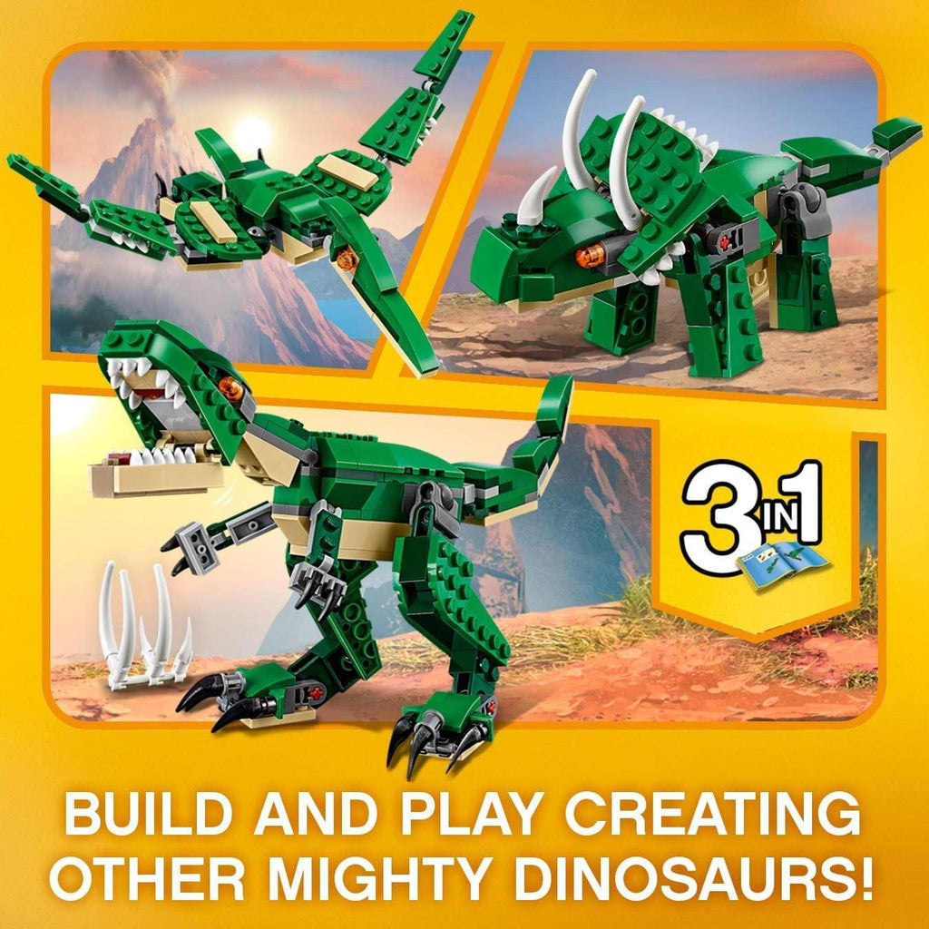 LEGO CREATOR 3in1 31058 Creator Mighty Dinosaurs Toy - TOYBOX Toy Shop