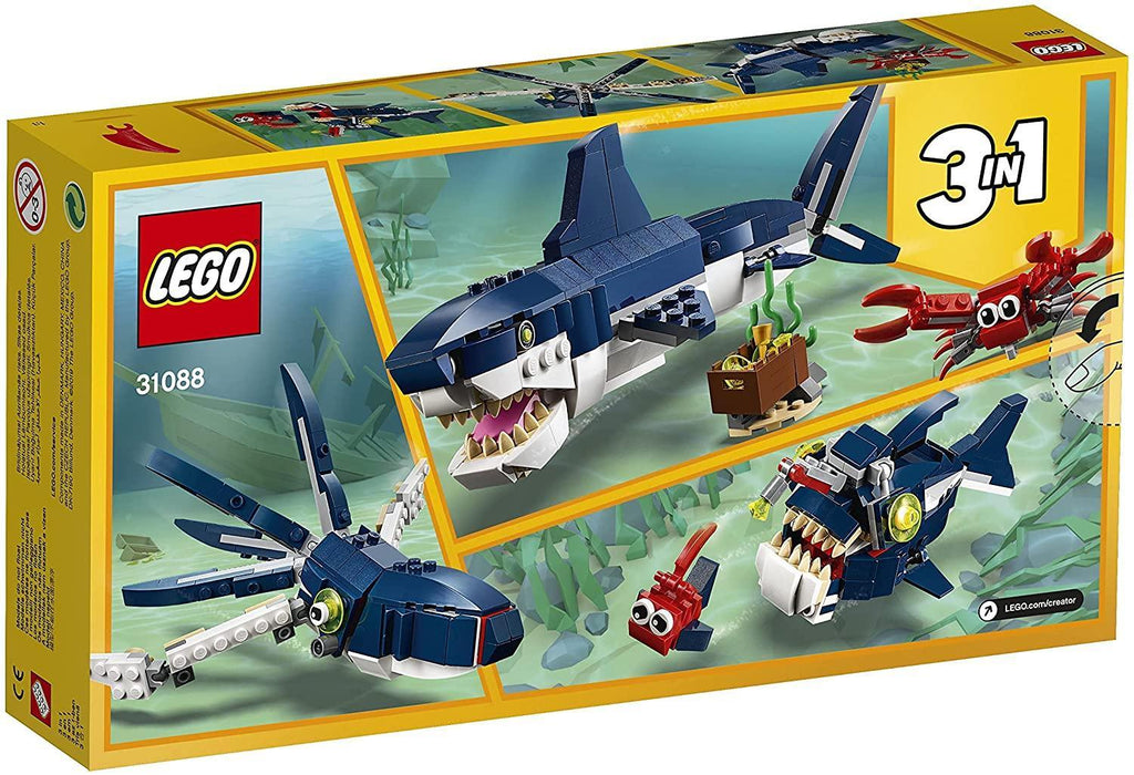 LEGO CREATOR 3in1 31088 Deep Sea Creatures - TOYBOX Toy Shop