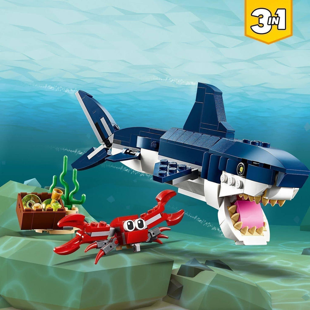 LEGO CREATOR 3in1 31088 Deep Sea Creatures - TOYBOX Toy Shop