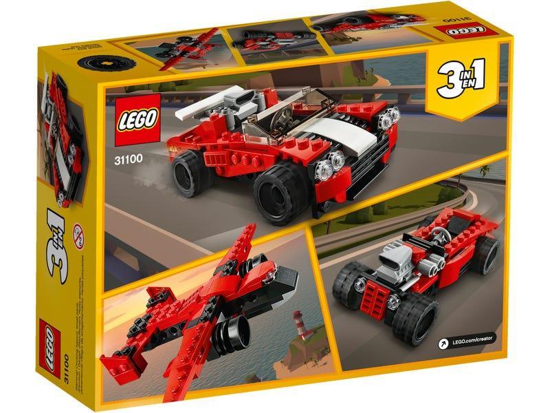 LEGO CREATOR 3in131100 Sports Car Toy Building Kit - TOYBOX Toy Shop