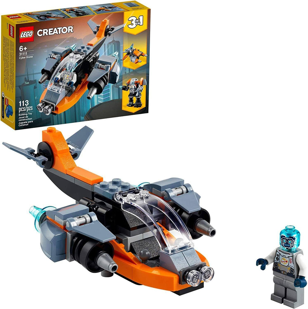 LEGO CREATOR 3in1 31111 Cyber Drone - TOYBOX Toy Shop