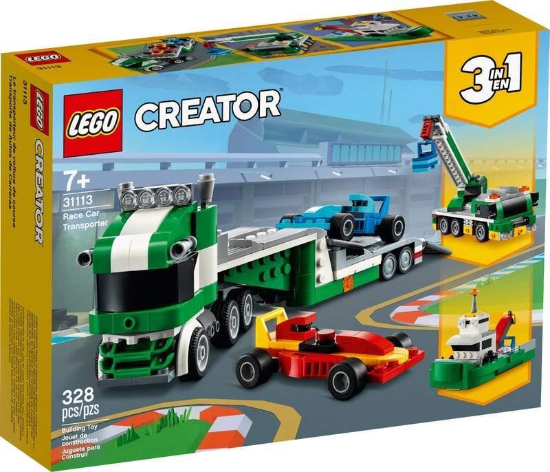 LEGO CREATOR 3in1 31113 Race Car Transporter - TOYBOX Toy Shop