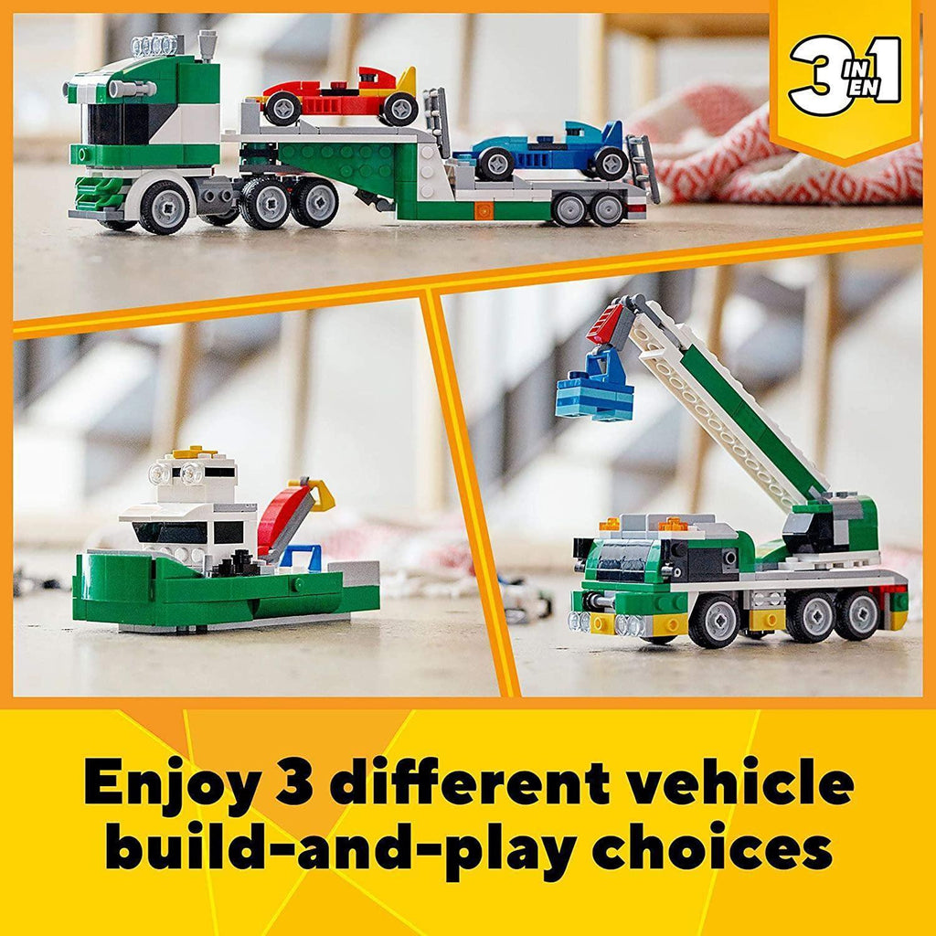 LEGO CREATOR 3in1 31113 Race Car Transporter - TOYBOX Toy Shop