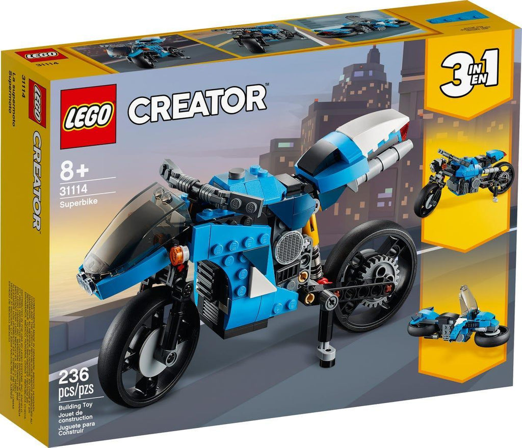 LEGO CREATOR 3in1 31114 Superbike - TOYBOX Toy Shop