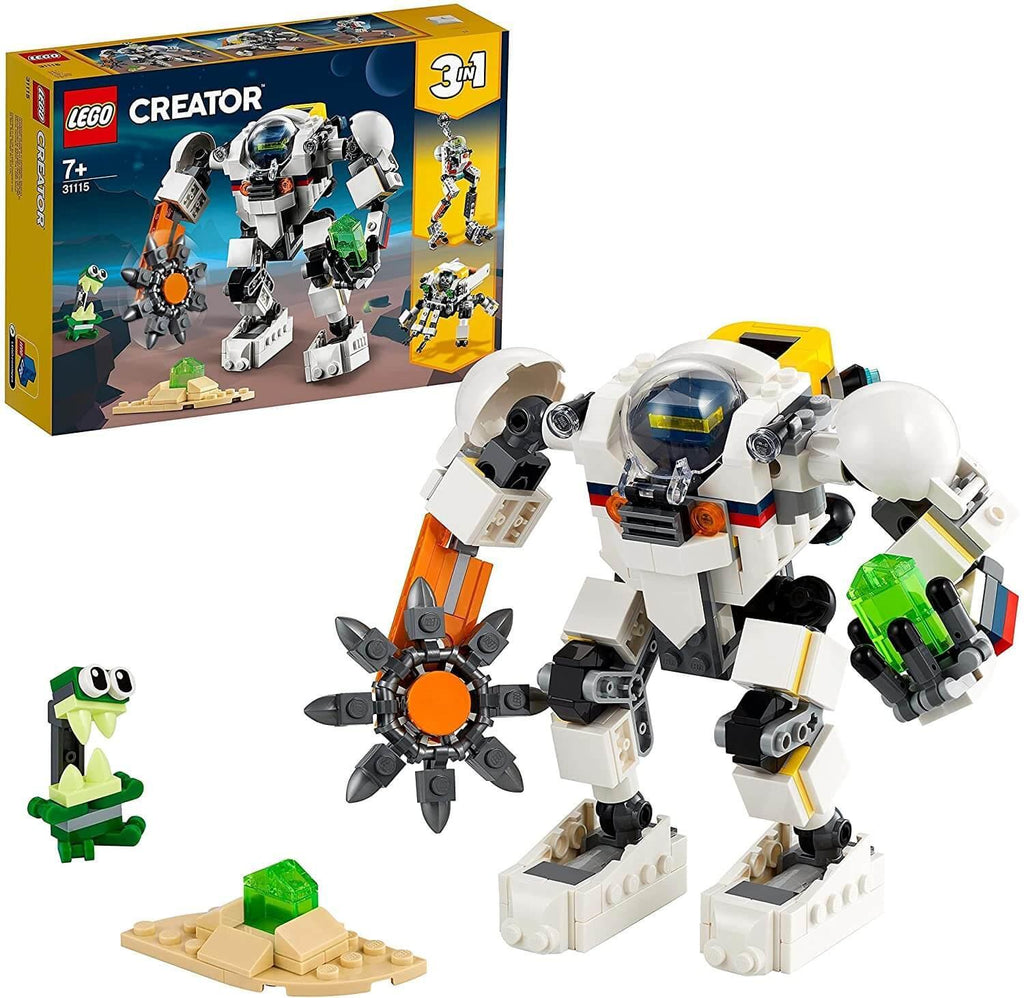 LEGO CREATOR 3in1 31115 Space Mining Mech - TOYBOX Toy Shop