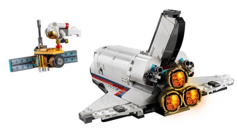 LEGO CREATOR 3in1 31117 Space Shuttle Adventure Building Set - TOYBOX Toy Shop