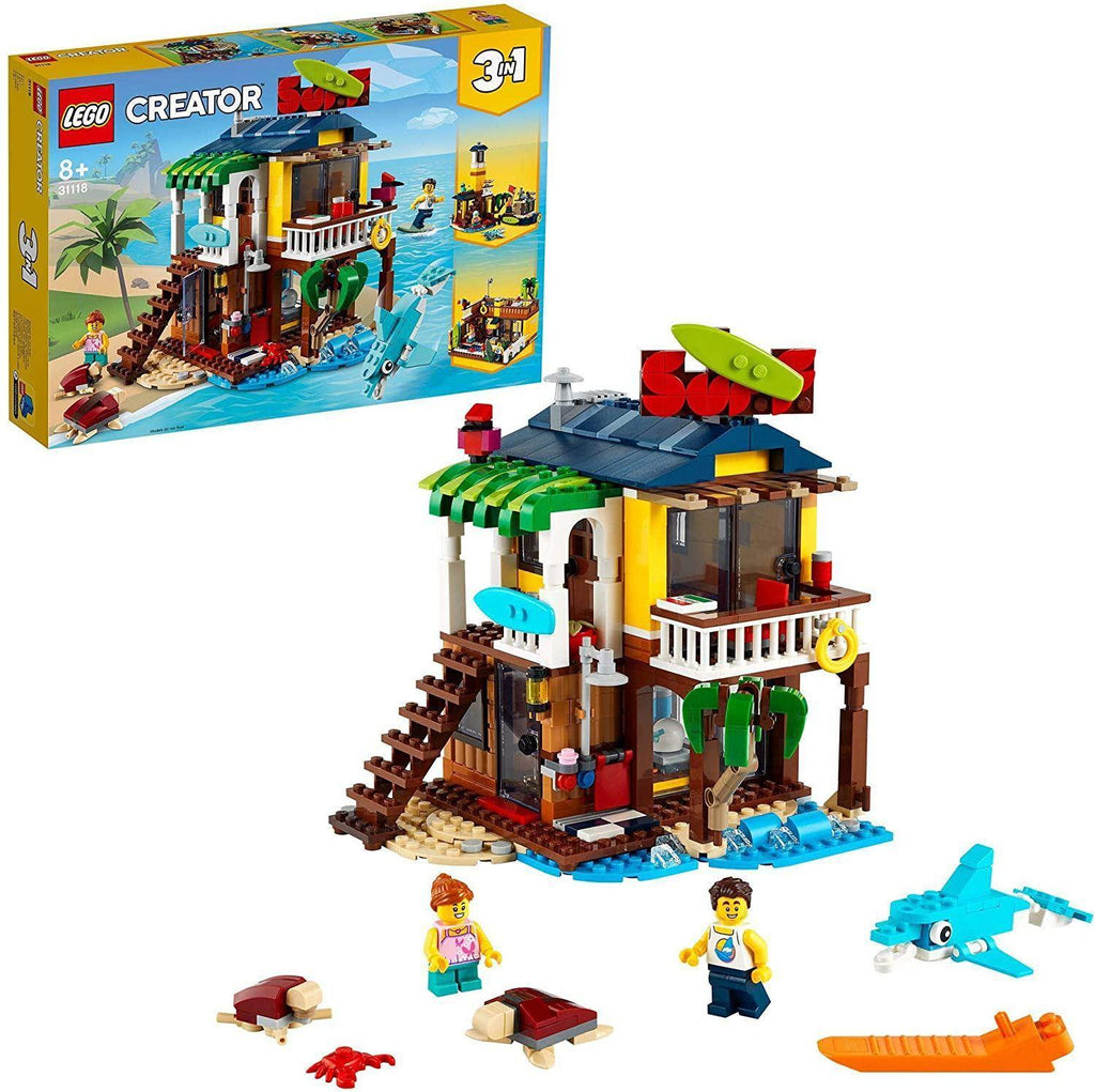 LEGO CREATOR 3in1 31118 Surfer Beach House - TOYBOX Toy Shop