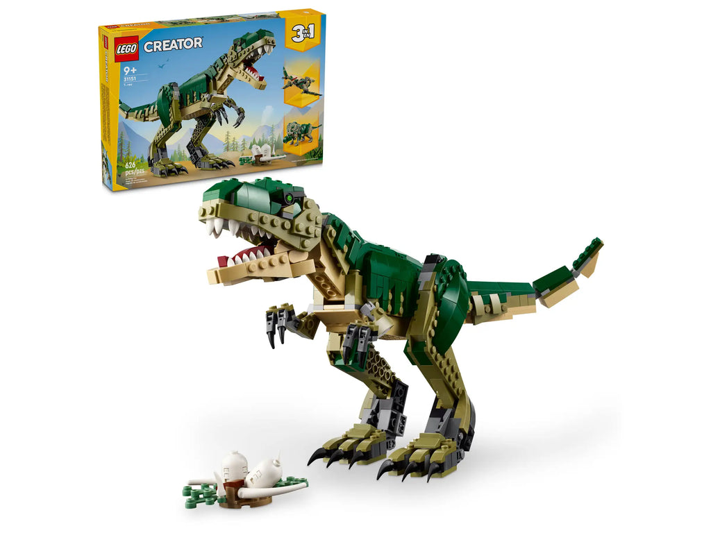 LEGO 31151 Creator 3in1 T-Rex Dinosaur Toy - TOYBOX Toy Shop