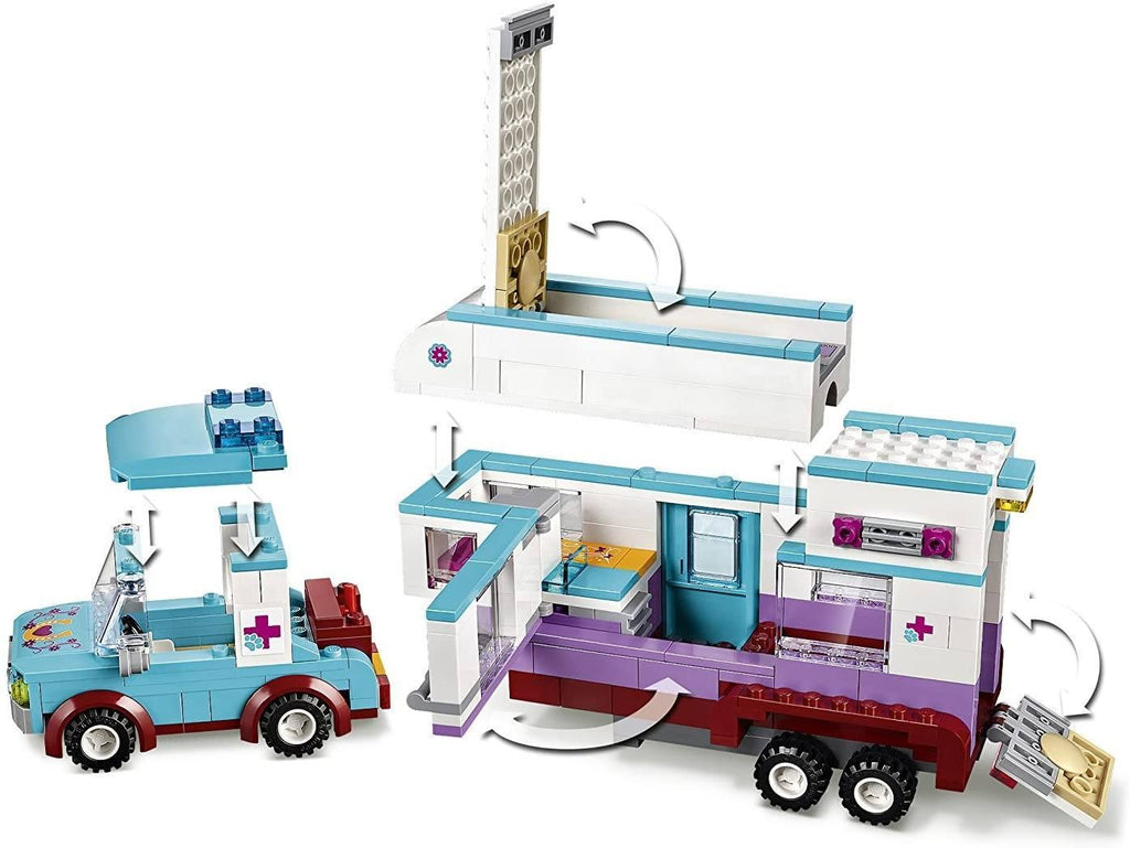 LEGO FRIENDS 41125 Horse Vet Trailer Construction Set - TOYBOX Toy Shop