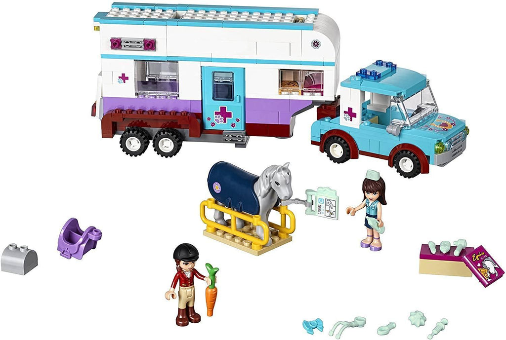 LEGO FRIENDS 41125 Horse Vet Trailer Construction Set - TOYBOX Toy Shop