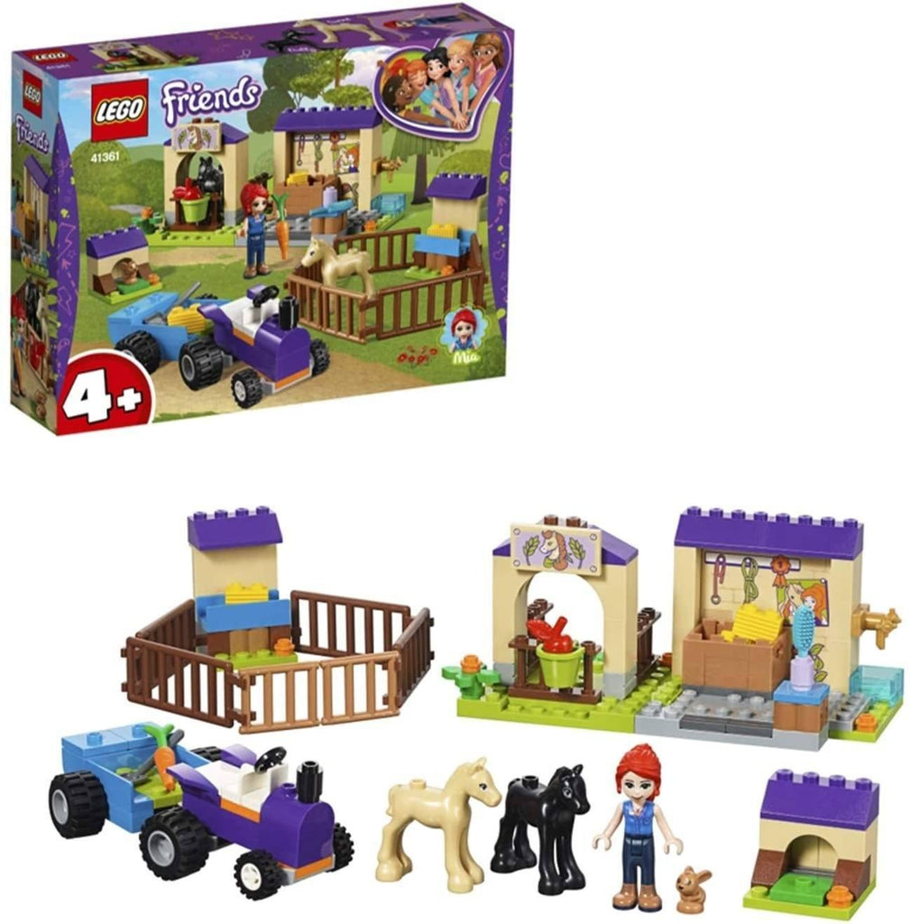 LEGO FRIENDS 41361 Mia's Foal Stable Building - TOYBOX Toy Shop