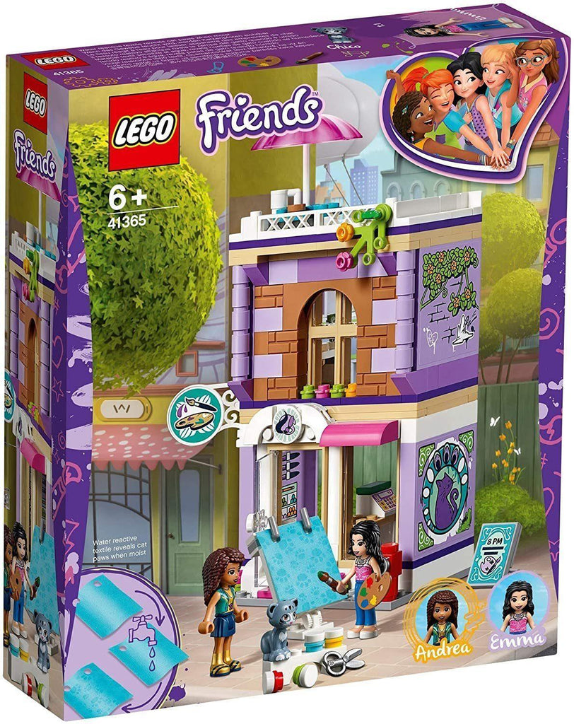 LEGO FRIENDS 41365 Emma's Art Studio Playset - TOYBOX Toy Shop