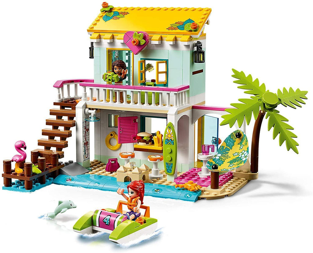 LEGO FRIENDS 41428 Beach House Mini Dolls House Playset - TOYBOX Toy Shop