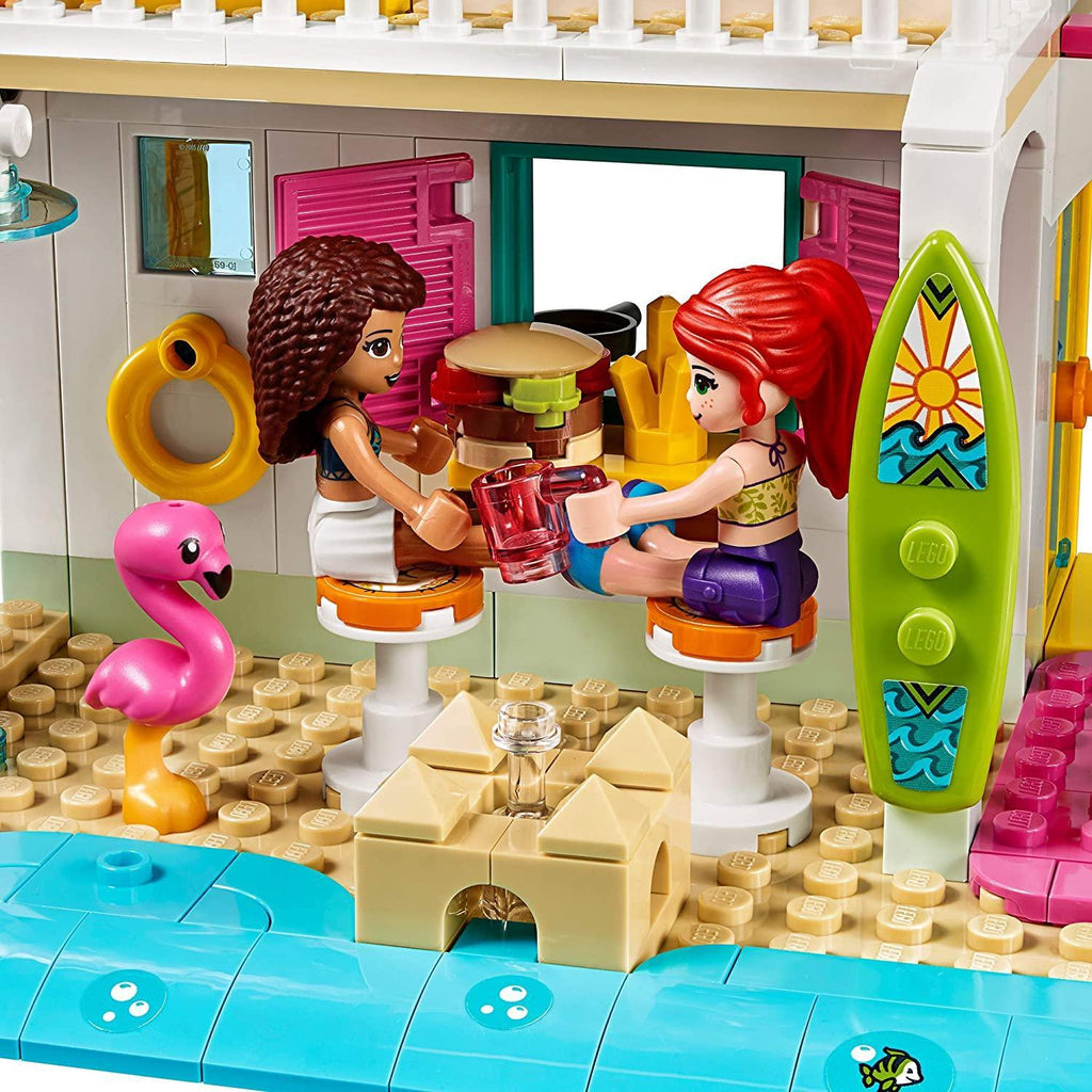 LEGO FRIENDS 41428 Beach House Mini Dolls House Playset - TOYBOX Toy Shop