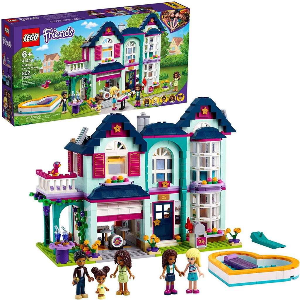 LEGO FRIENDS 41449 Andrea's Family House - TOYBOX Toy Shop