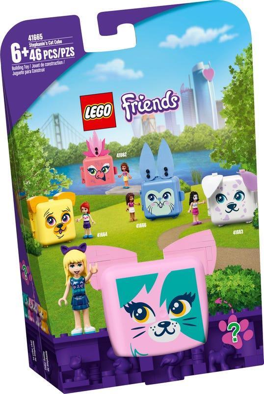 LEGO FRIENDS 41665 Stephanie's Cat Cube - TOYBOX Toy Shop