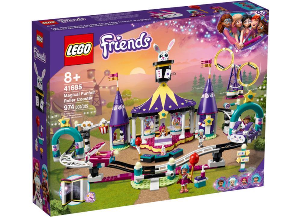 LEGO FRIENDS 41685 Magical Funfair Roller Coaster - TOYBOX Toy Shop